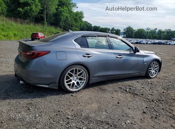 JN1EV7AP8LM207022 2020 INFINITI Q50 Серый Задняя правая четверть