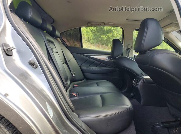JN1EV7AP8LM207022 2020 INFINITI Q50 Серый Вид задних сидений