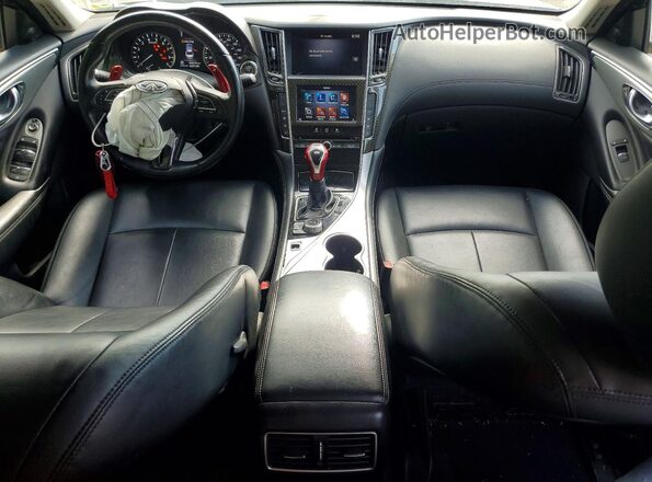 JN1EV7AP8LM207022 2020 INFINITI Q50 Серый Вид панели приборов