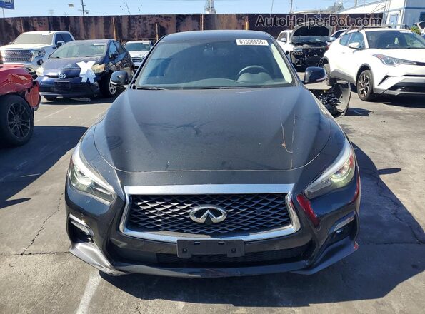 JN1EV7AP8LM208655 2020 INFINITI Q50 Black Vista frontal