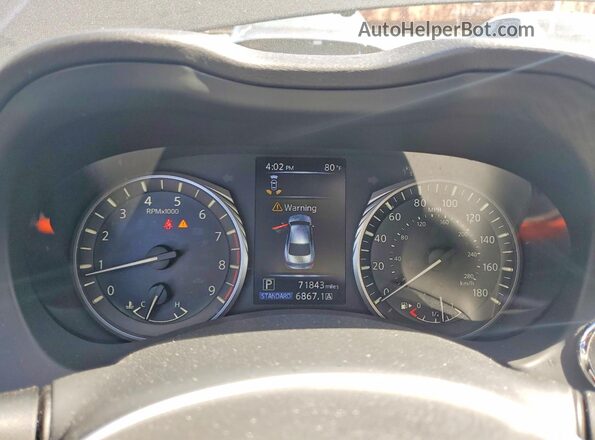 JN1EV7AP8LM208655 2020 INFINITI Q50 Black Vista del cuadro de instrumentos