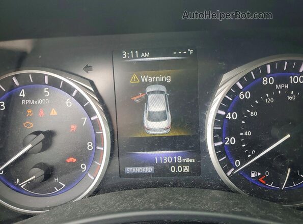 JN1EV7AP9GM304512 2016 INFINITI Q50 Gray Սարքավորումների վահանակի տեսք