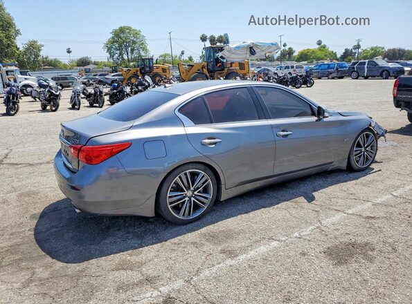 JN1EV7AP9HM730010 2017 INFINITI Q50 Gray Trasero derecho