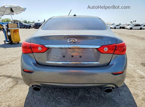 JN1EV7AP9HM730010 2017 INFINITI Q50 Gray Vista trasera