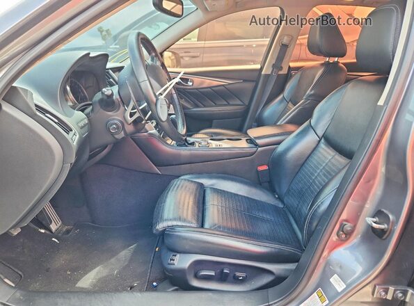 JN1EV7AP9HM730010 2017 INFINITI Q50 Gray Vista interior delantera