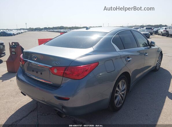 JN1EV7AP9HM737023 2017 INFINITI Q50 Синий Задняя правая четверть