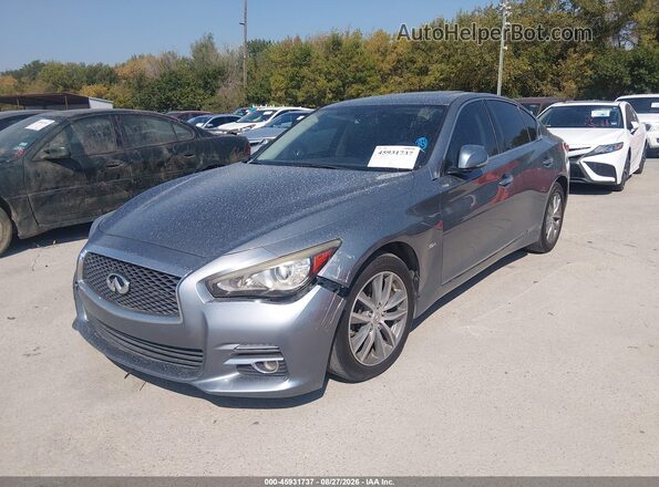 JN1EV7AP9HM737023 2017 INFINITI Q50 Синий Передняя левая четверть