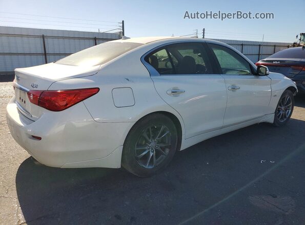 JN1EV7AP9HM741363 2017 INFINITI Q50 Белый Задняя правая четверть