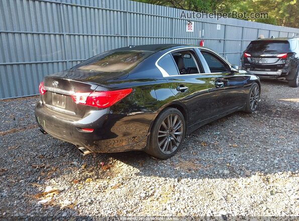JN1EV7AP9HM741783 2017 INFINITI Q50 Черный Задняя правая четверть