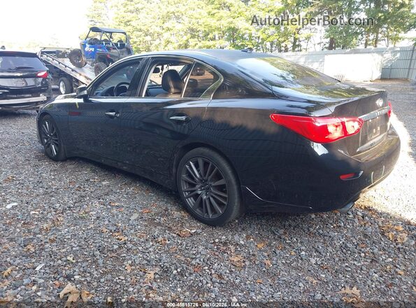 JN1EV7AP9HM741783 2017 INFINITI Q50 Черный Задняя левая четверть