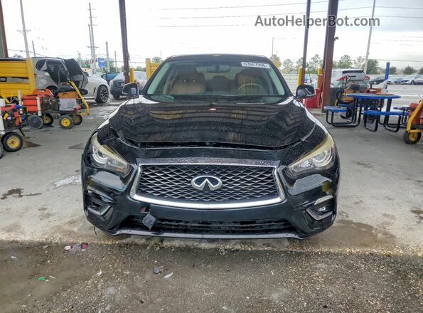 JN1EV7AP9JM358335 2018 INFINITI Q50 Black წინა ხედი