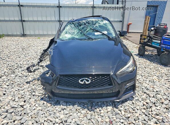 JN1EV7AP9JM358755 2018 INFINITI Q50 Черный Вид спереди