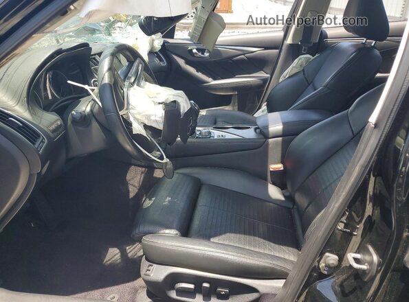 JN1EV7AP9JM358755 2018 INFINITI Q50 Черный Вид салона спереди