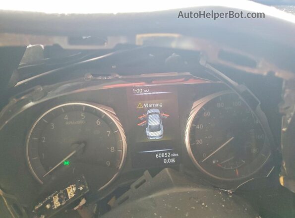 JN1EV7AP9JM359436 2018 INFINITI Q50 Black Vista del cuadro de instrumentos