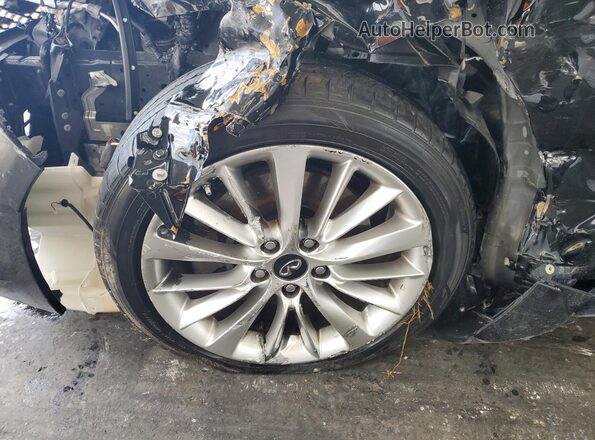 JN1EV7AP9JM359436 2018 INFINITI Q50 Black Vista interior de 360 grados