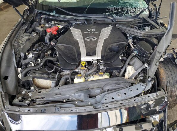 JN1EV7AP9JM359436 2018 INFINITI Q50 Black Vista interior trasera
