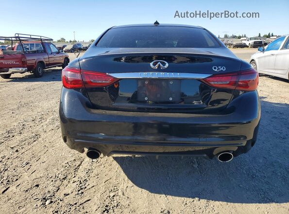 JN1EV7AP9KM518831 2019 INFINITI Q50 Black Vista trasera