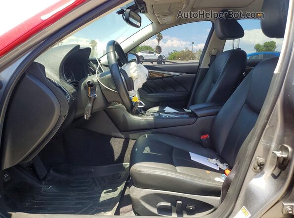 JN1EV7AP9KM519509 2019 INFINITI Q50 Red Vista interior delantera