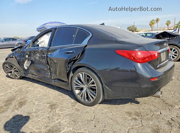JN1EV7APXHM733031 2017 INFINITI Q50 Черный Задняя левая четверть