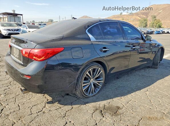 JN1EV7APXHM733031 2017 INFINITI Q50 Черный Задняя правая четверть