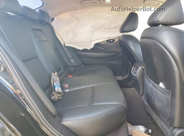 JN1EV7APXHM733031 2017 INFINITI Q50 Черный Вид задних сидений