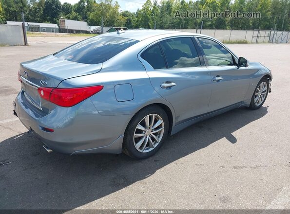JN1EV7APXHM736706 2017 INFINITI Q50 Бирюзовый Задняя правая четверть