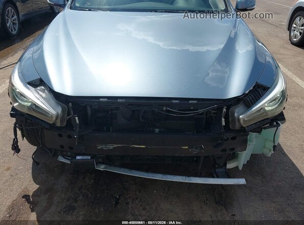 JN1EV7APXHM736706 2017 INFINITI Q50 Бирюзовый Вид спереди