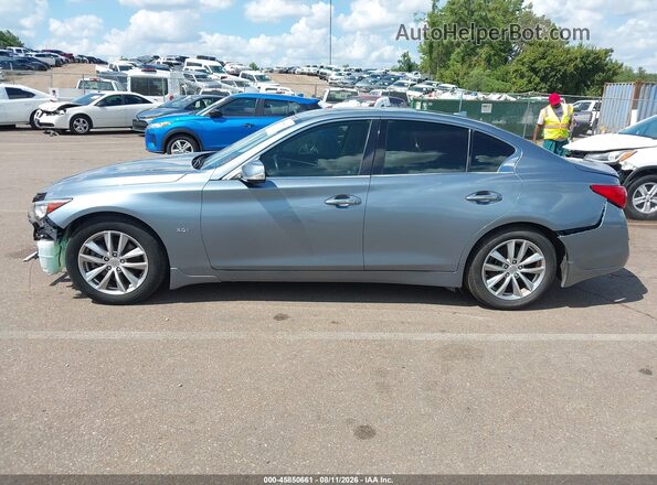 JN1EV7APXHM736706 2017 INFINITI Q50 Бирюзовый 