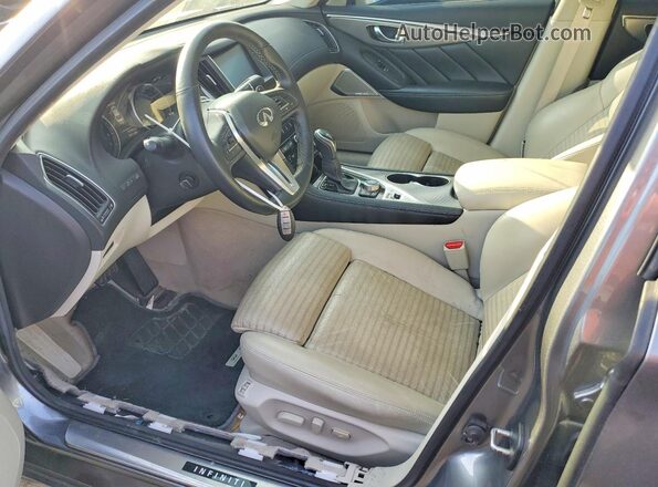 JN1EV7APXJM355394 2018 INFINITI Q50 Silver Սալոնի դիմացի տեսք