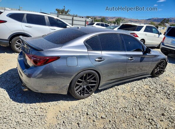 JN1EV7APXJM356478 2018 INFINITI Q50 Gray Tył prawy