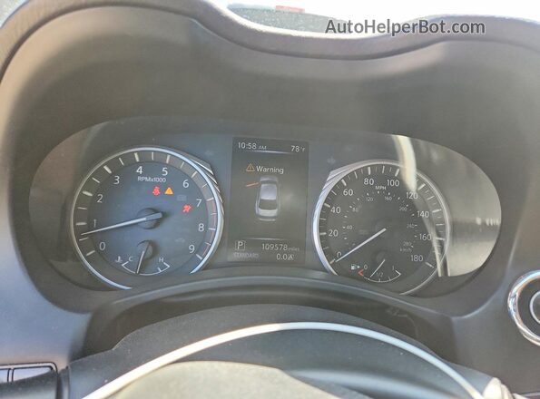 JN1EV7APXJM356478 2018 INFINITI Q50 Gray Widok zestawu wskaźników