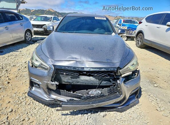 JN1EV7APXJM356478 2018 INFINITI Q50 Gray Widok z przodu