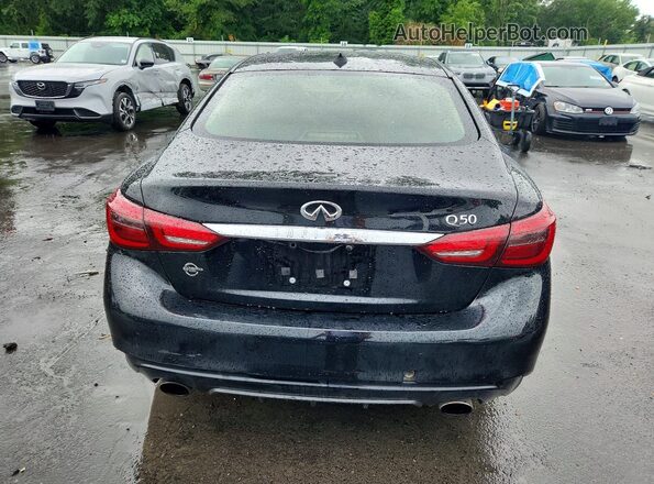 JN1EV7APXJM361258 2018 INFINITI Q50 Black Rear view