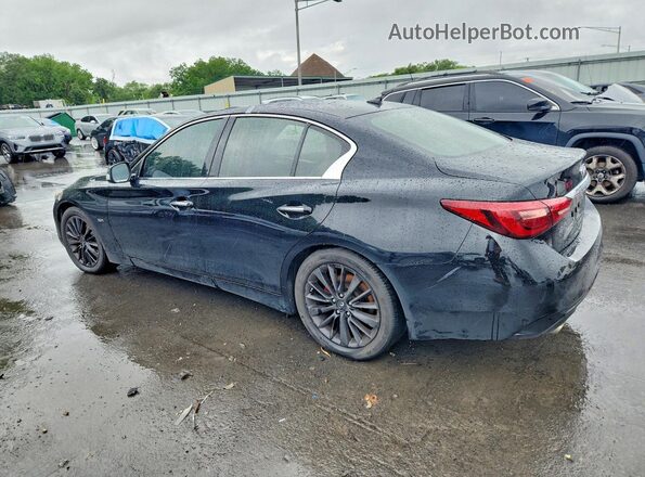 JN1EV7APXJM361258 2018 INFINITI Q50 Black Rear left