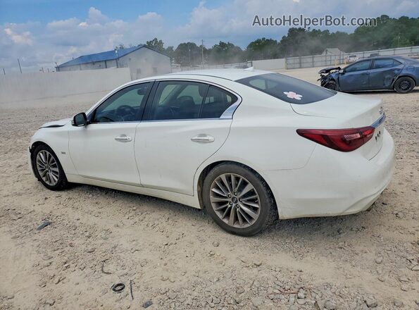 JN1EV7APXJM361762 2018 INFINITI Q50 White Задня ліва чверть