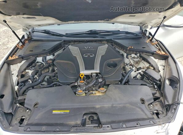 JN1EV7APXJM361762 2018 INFINITI Q50 White Вид задньої частини салону
