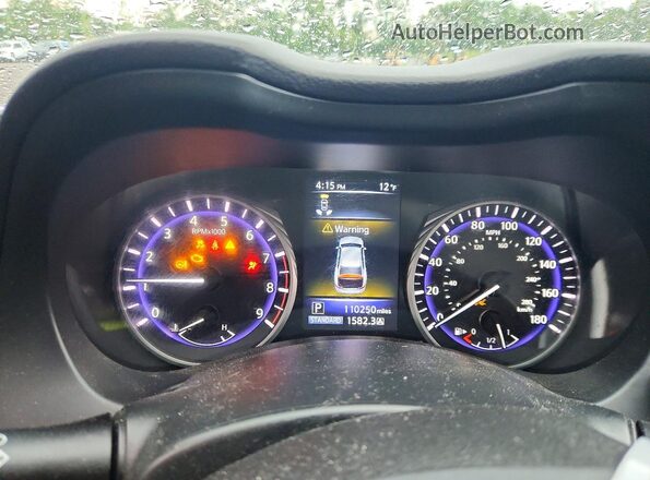 JN1EV7AR0HM831163 2017 INFINITI Q50 Purple Вид щитка приладів