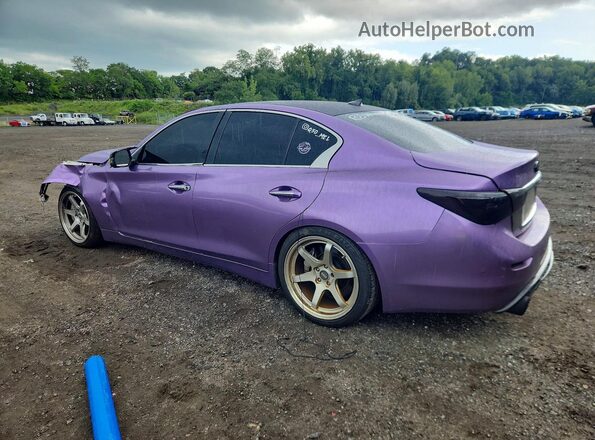 JN1EV7AR0HM831163 2017 INFINITI Q50 Purple Задня ліва чверть