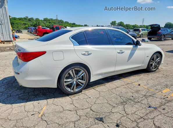 JN1EV7AR0HM832376 2017 INFINITI Q50 White Tył prawy