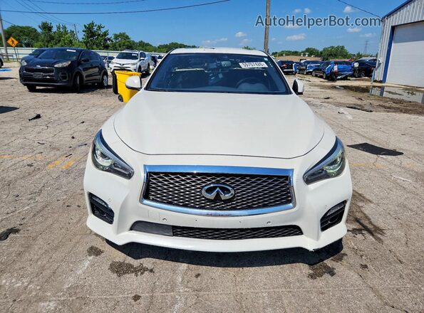 JN1EV7AR0HM832376 2017 INFINITI Q50 White Widok z przodu
