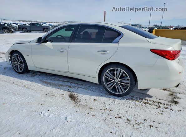 JN1EV7AR0HM833625 2017 INFINITI Q50 White Tył lewy
