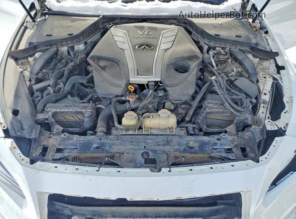 JN1EV7AR0HM833625 2017 INFINITI Q50 White Widok wnętrza z tyłu