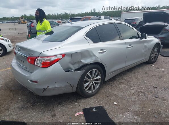 JN1EV7AR0HM836122 2017 INFINITI Q50 Серый Задняя правая четверть