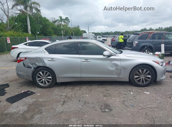 JN1EV7AR0HM836122 2017 INFINITI Q50 Серый Вид щитка приборов