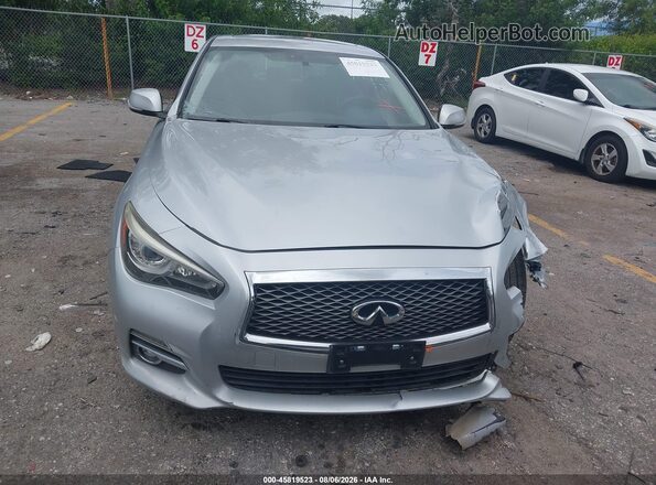 JN1EV7AR0HM836122 2017 INFINITI Q50 Серый Вид панели приборов