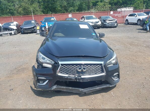 JN1EV7AR0KM552674 2019 INFINITI Q50 Black ხელსაწყოთა პანელის ხედი