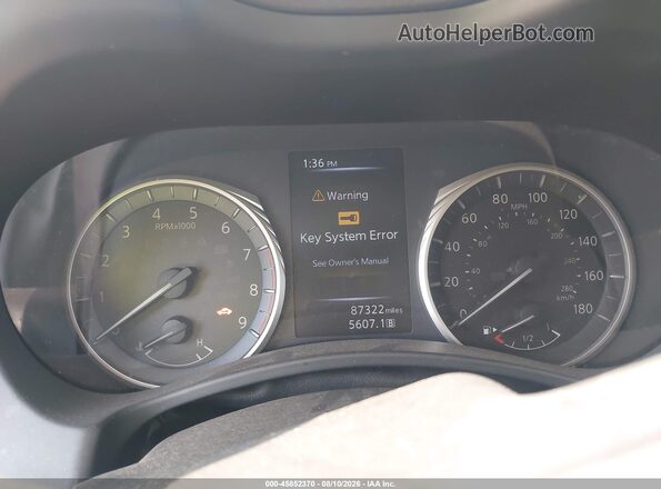 JN1EV7AR0KM552674 2019 INFINITI Q50 Black უკანა სავარძლების ხედი
