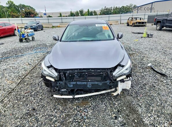 JN1EV7AR0KM592589 2019 INFINITI Q50 Gray Вид спереду