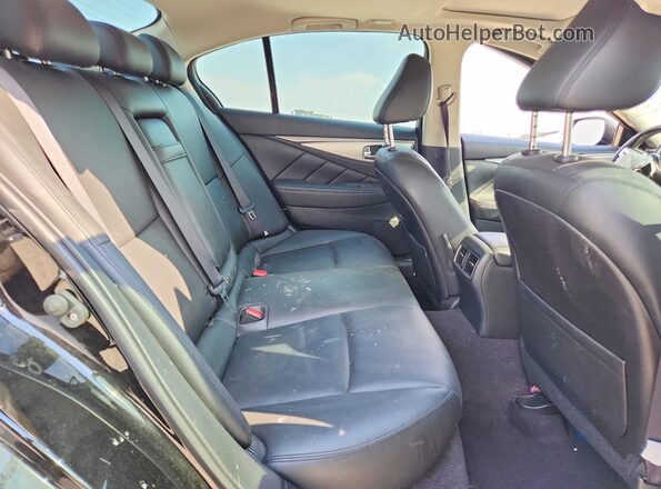 JN1EV7AR0LM250433 2020 INFINITI Q50 Black Rear seats view