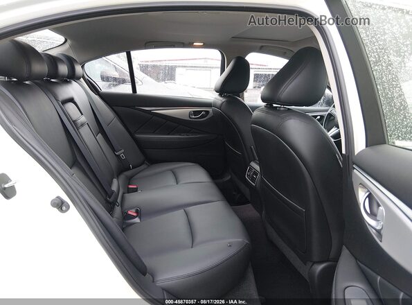 JN1EV7AR0LM252389 2020 INFINITI Q50 White VIN sticker view